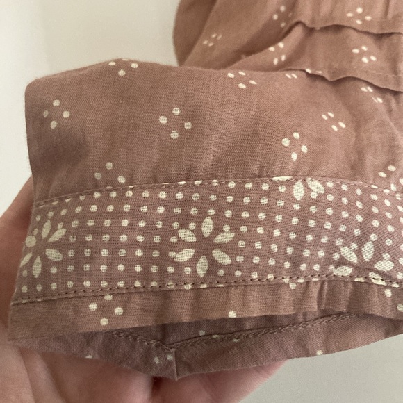 Doen Womens Remy Victorian Blouse Size S Coquette Cottagecore Bohemian Floral - Picture 7 of 11